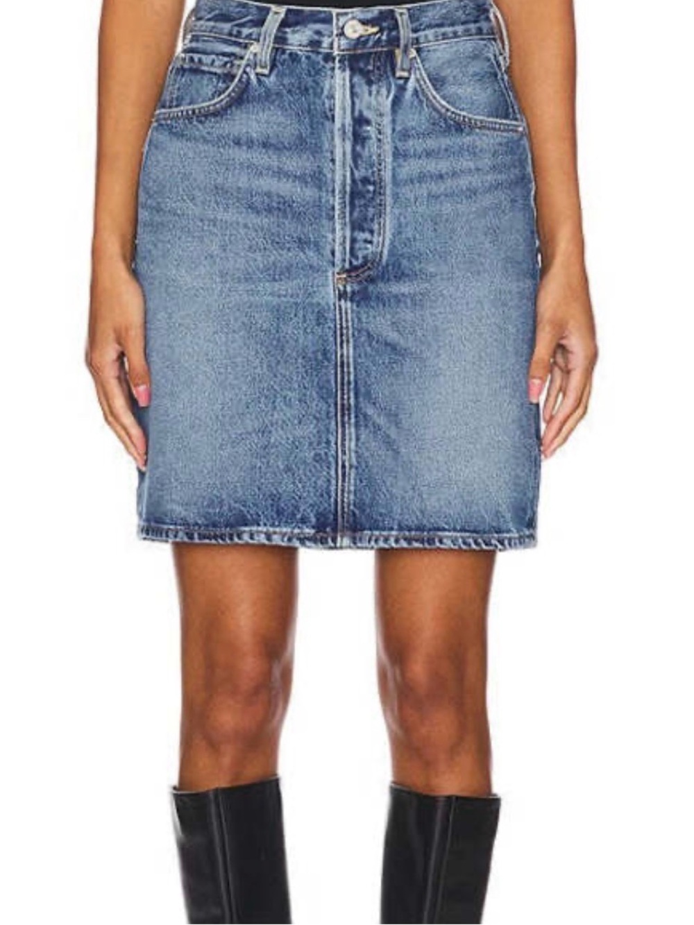 EUC-Citizens for Humanity Denim Skirt-Size 28